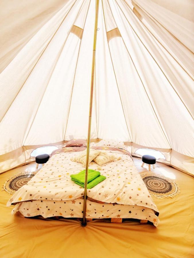 Luna Rock Glamping Brezoi - Blue Scai Hotell Exteriör bild