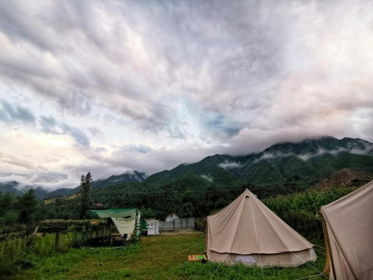 Luna Rock Glamping Brezoi - Blue Scai Hotell Exteriör bild